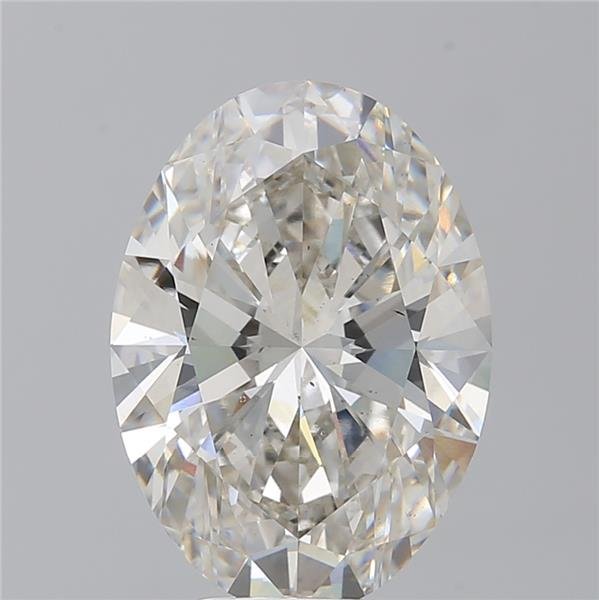 6.01ct I VS2 Rare Carat Ideal Cut Oval Lab Grown Diamond