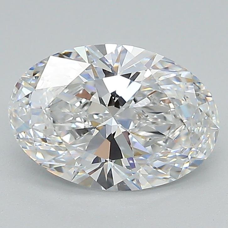 1.59ct D VVS2 Rare Carat Ideal Cut Oval Lab Grown Diamond