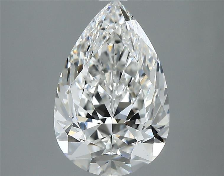 2.01 Carat Pear Natural Diamond