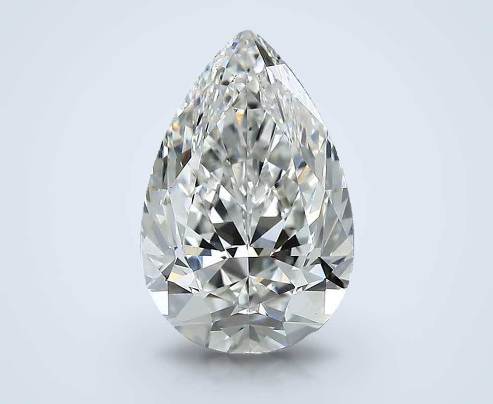 2.01 Carat Pear Natural Diamond