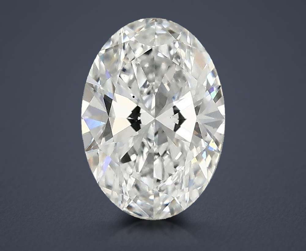 1.00 Carat Oval Lab Diamond