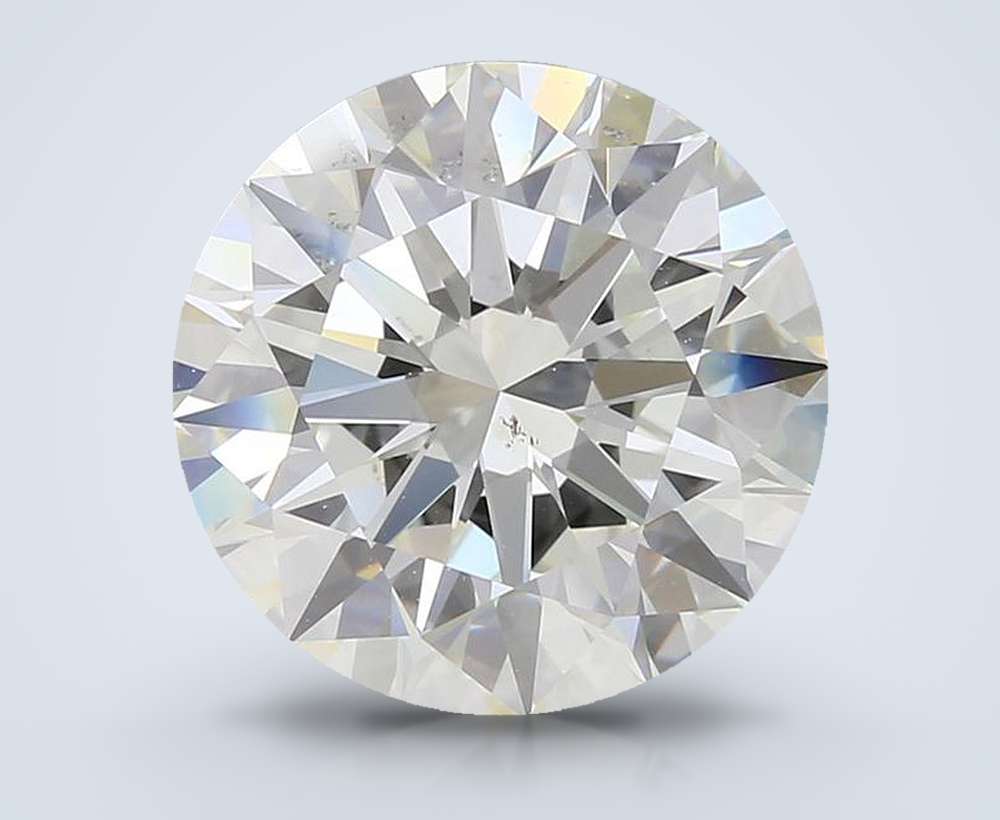 3.70 Carat Round Natural Diamond