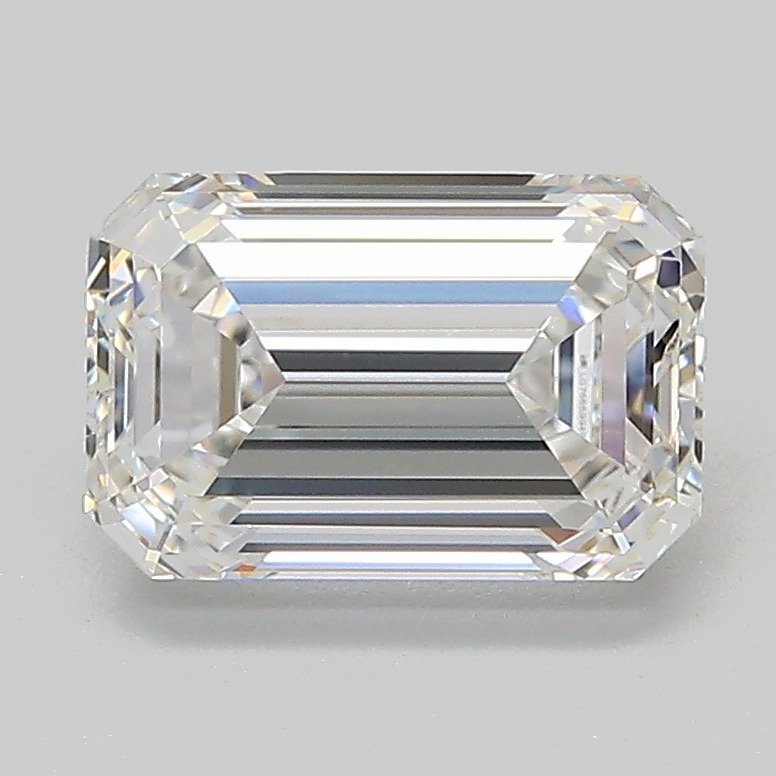 2.01ct E VVS2 Excellent Cut Emerald Lab Grown Diamond