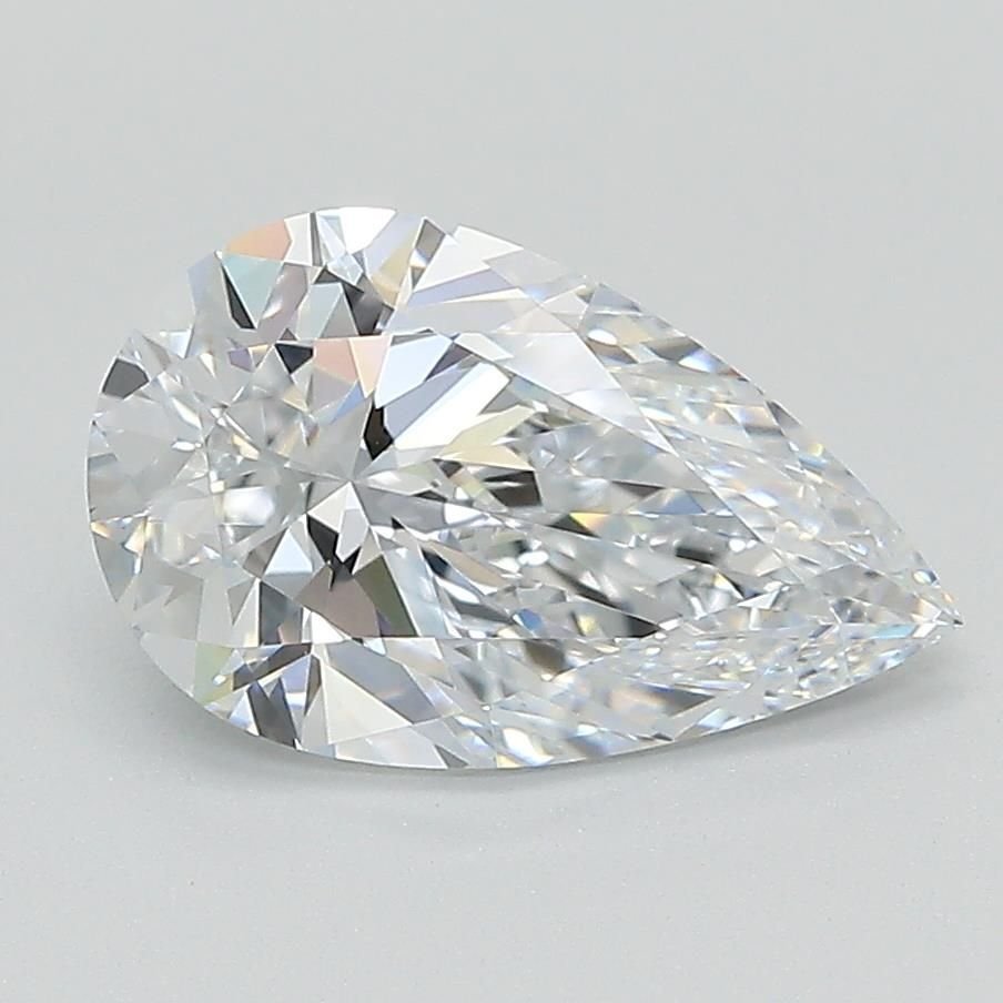 1.95ct E VS1 Rare Carat Ideal Cut Pear Lab Grown Diamond