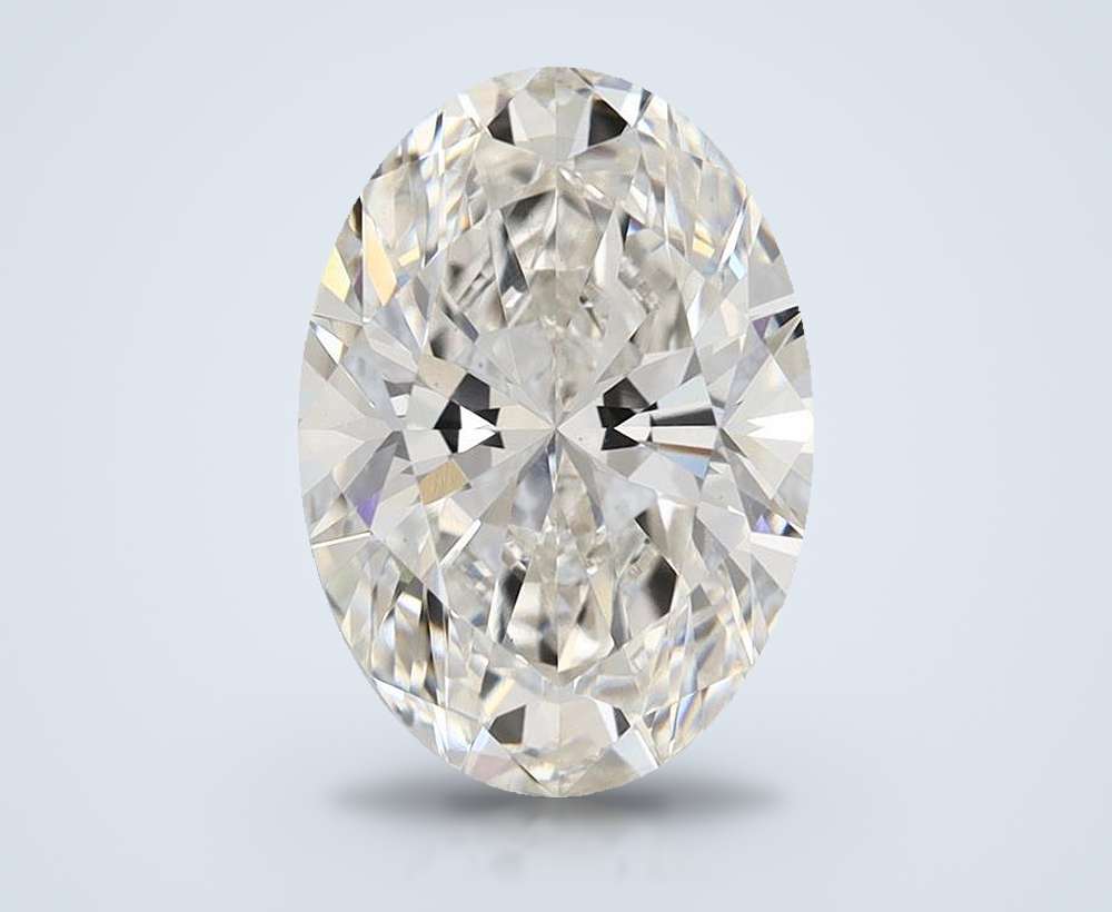 3.70 Carat Oval Lab Diamond
