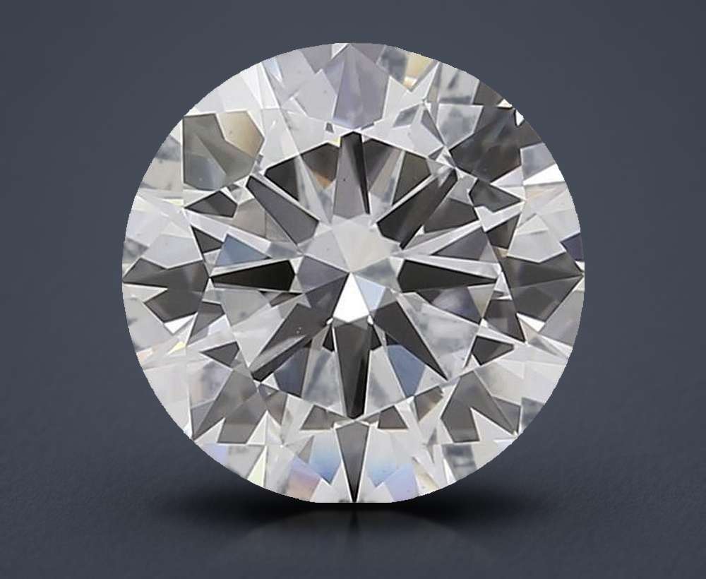3.40 Carat Round Lab Diamond