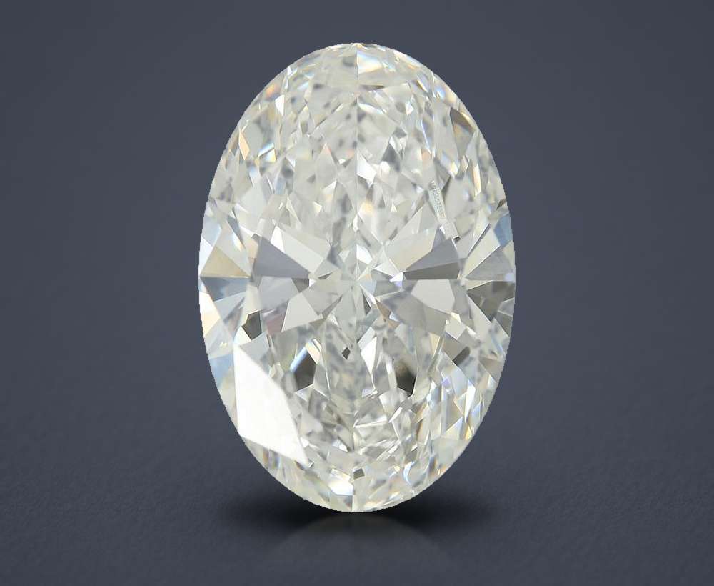 10.82 Carat Oval Lab Diamond