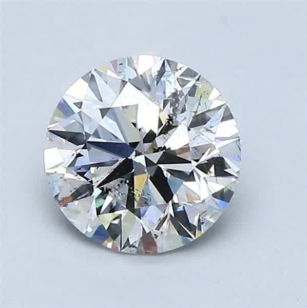 1.01ct E SI2 Rare Carat Ideal Cut Round Diamond