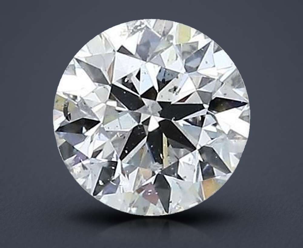 0.70 Carat Round Natural Diamond