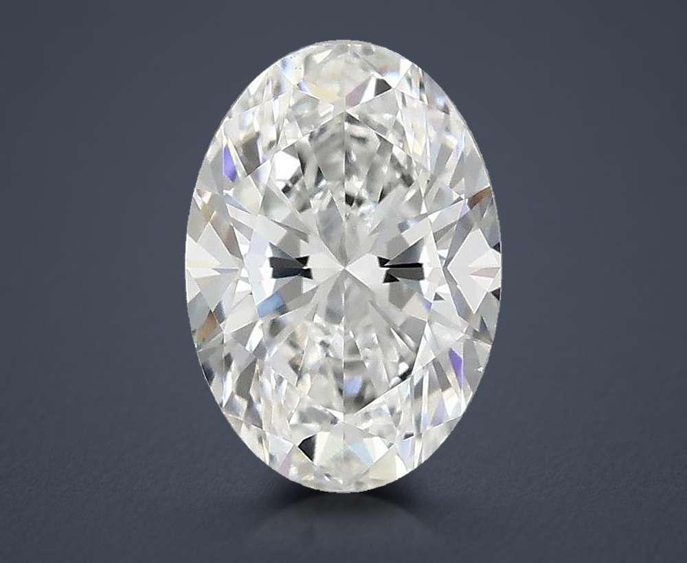 1.00 Carat Oval Lab Diamond