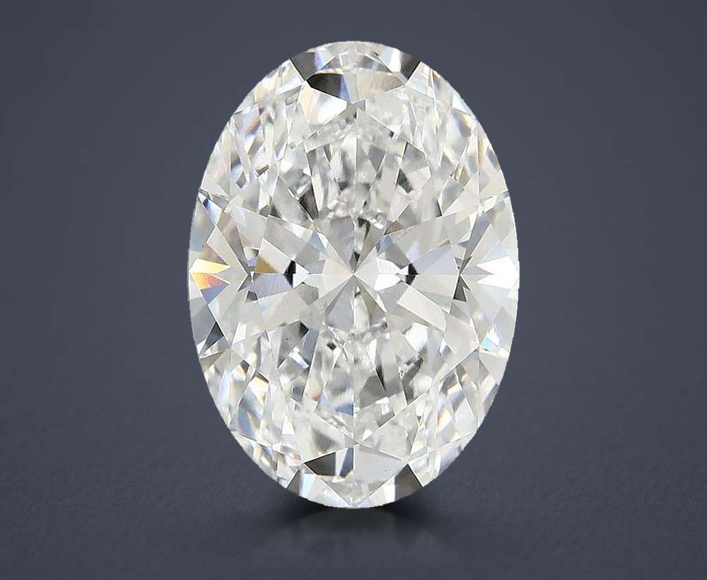 4.10 Carat Oval Lab Diamond