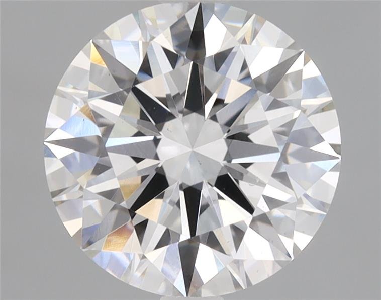 1.79ct F VS2 Rare Carat Ideal Cut Round Lab Grown Diamond