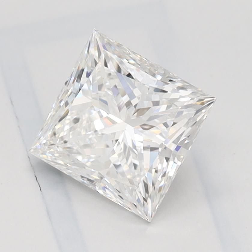 1.07ct D VVS1 Rare Carat Ideal Cut Princess Lab Grown Diamond
