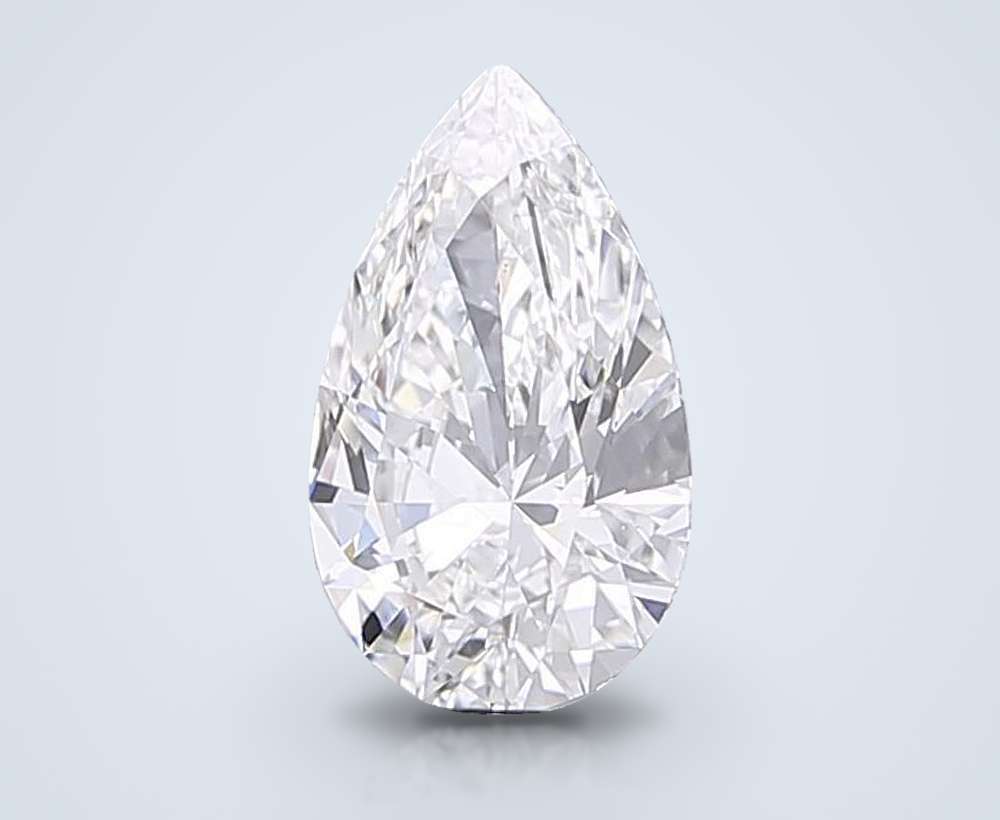 1.00 Carat Pear Lab Diamond