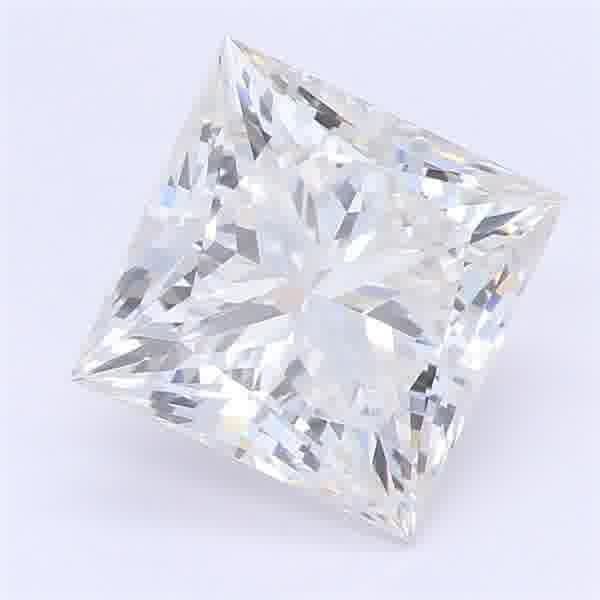 1.82ct H VVS2 Rare Carat Ideal Cut Princess Lab Grown Diamond