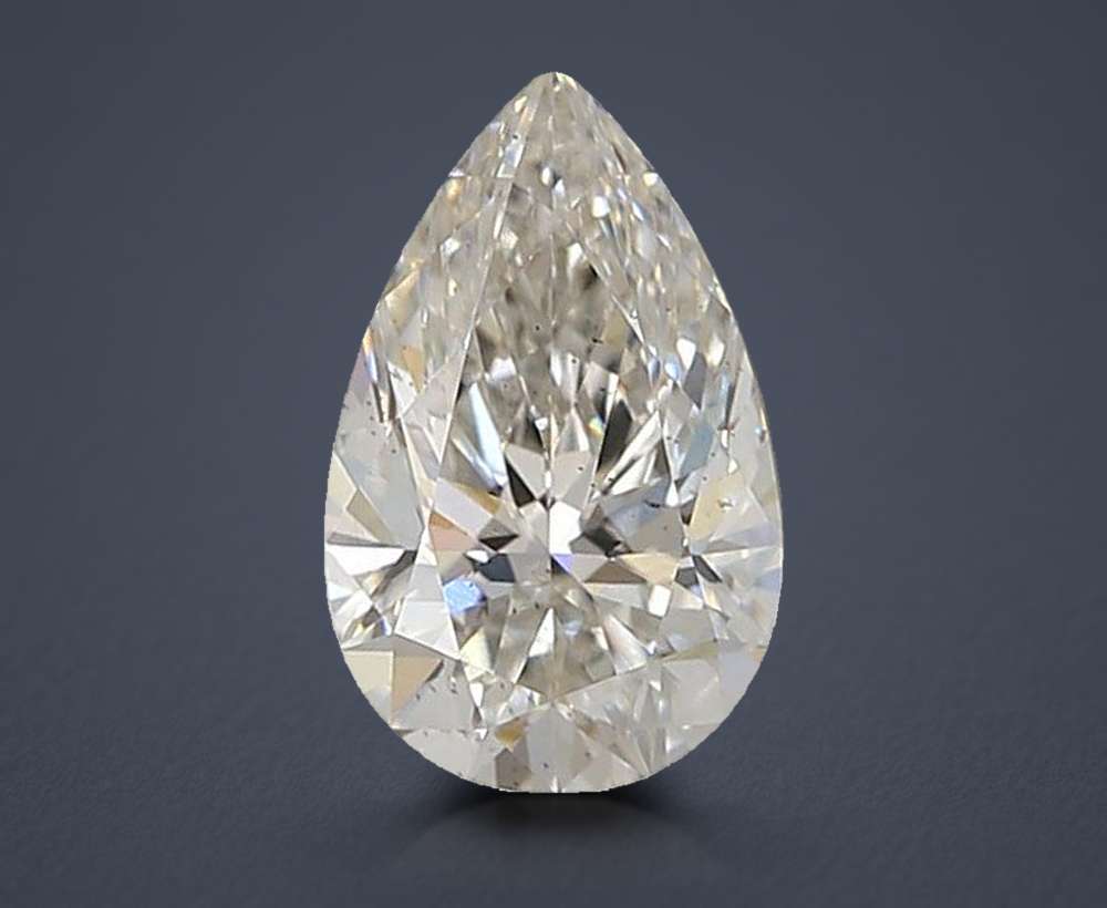 1.55 Carat Pear Lab Diamond