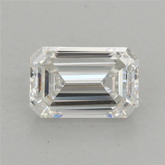 0.75ct E VVS2 Rare Carat Ideal Cut Emerald Lab Grown Diamond