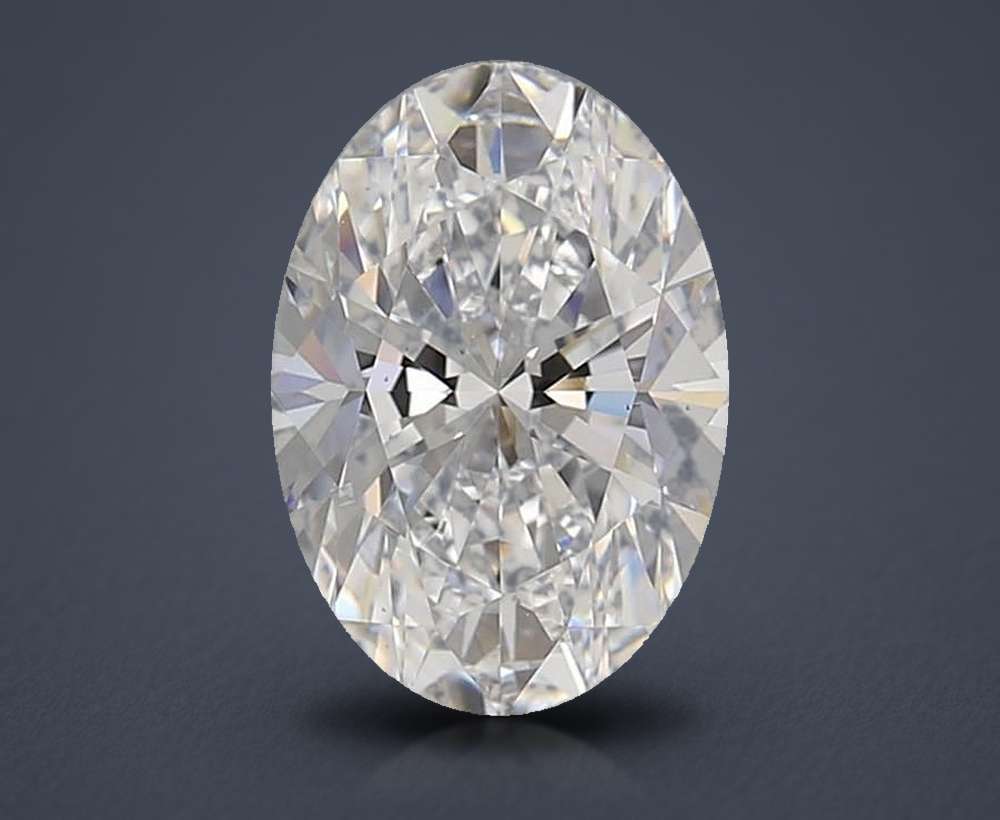 2.00 Carat Oval Lab Diamond