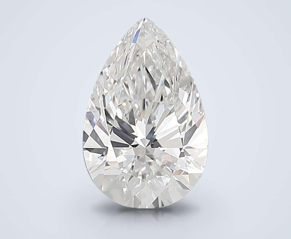 4.08 Carat Pear Lab Diamond