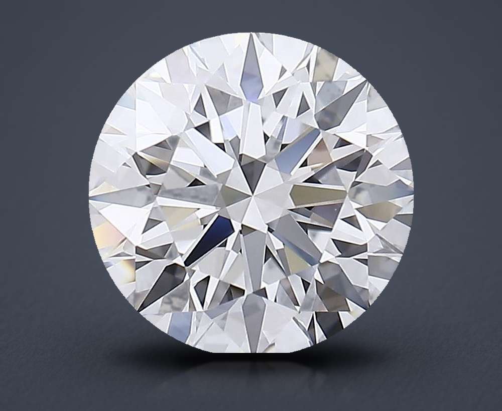 4.09 Carat Round Lab Diamond