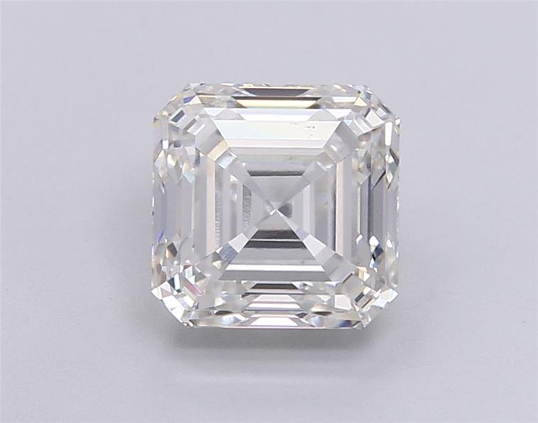 2.54ct G VVS2 Very Good Cut Asscher Lab Grown Diamond