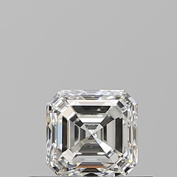 0.51ct H SI1 Very Good Cut Asscher Diamond