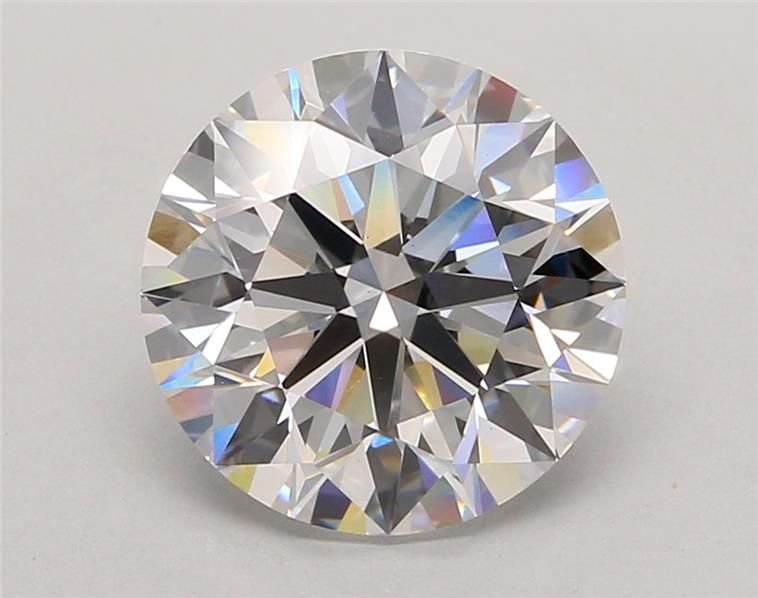 4.43ct E VS2 Rare Carat Ideal Cut Round Lab Grown Diamond