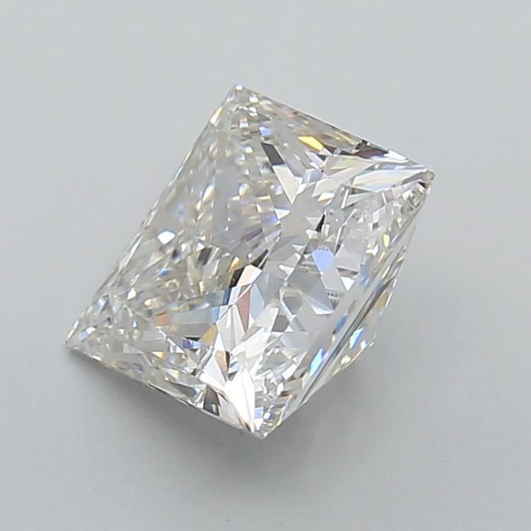 3.07ct H VS1 Rare Carat Ideal Cut Princess Lab Grown Diamond