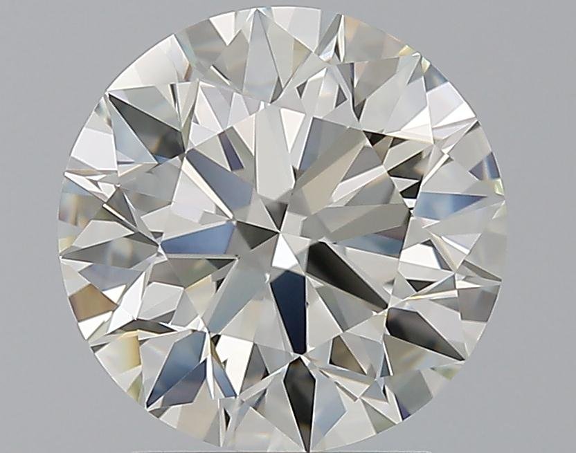 2.59ct K IF Rare Carat Ideal Cut Round Diamond