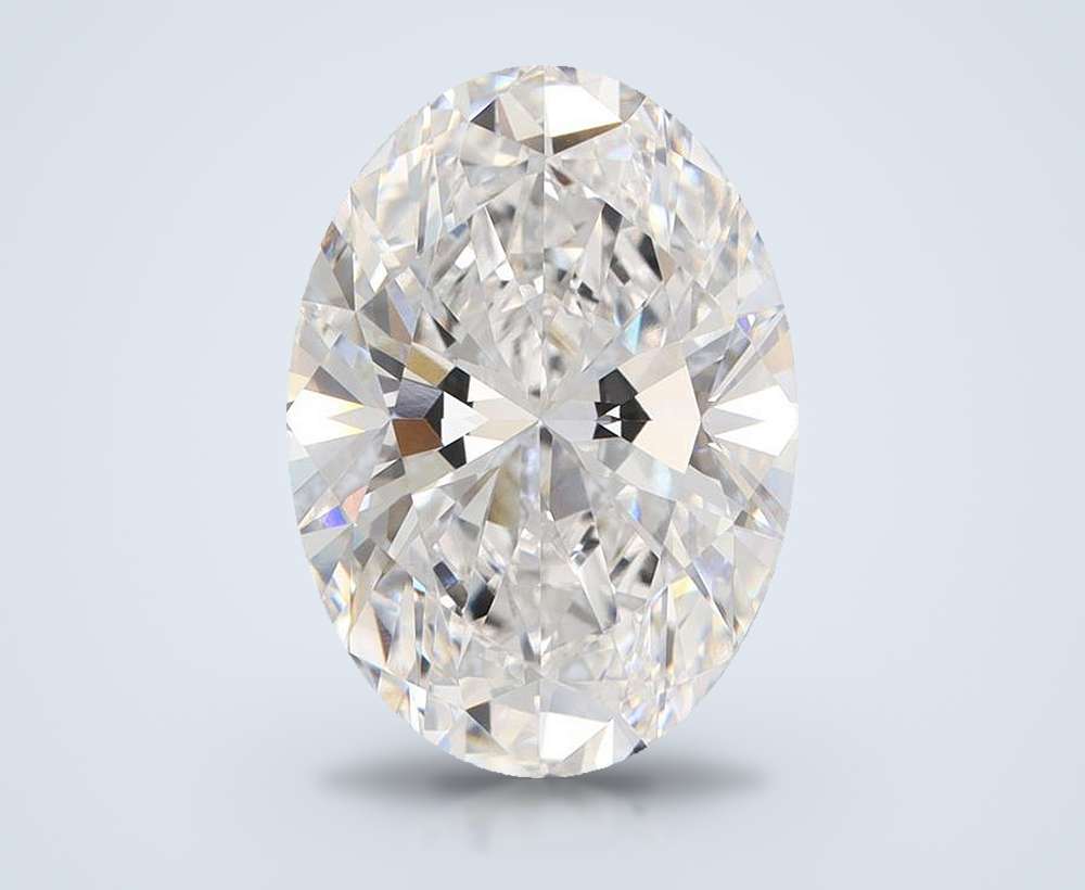 6.10 Carat Oval Lab Diamond