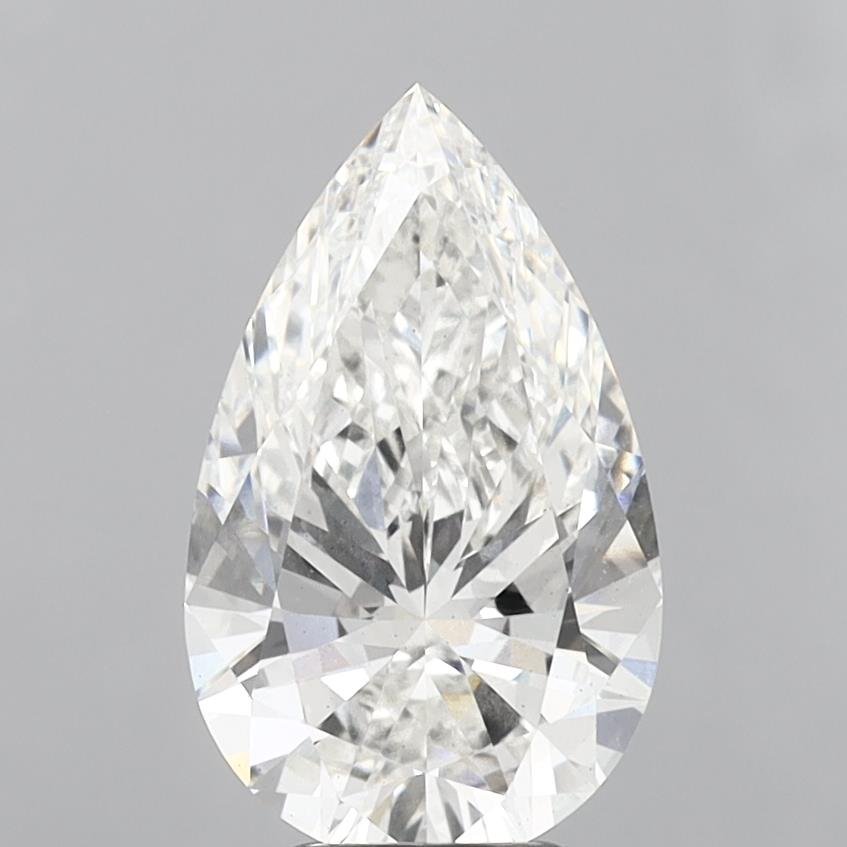 4.53 Carat Pear Lab Diamond