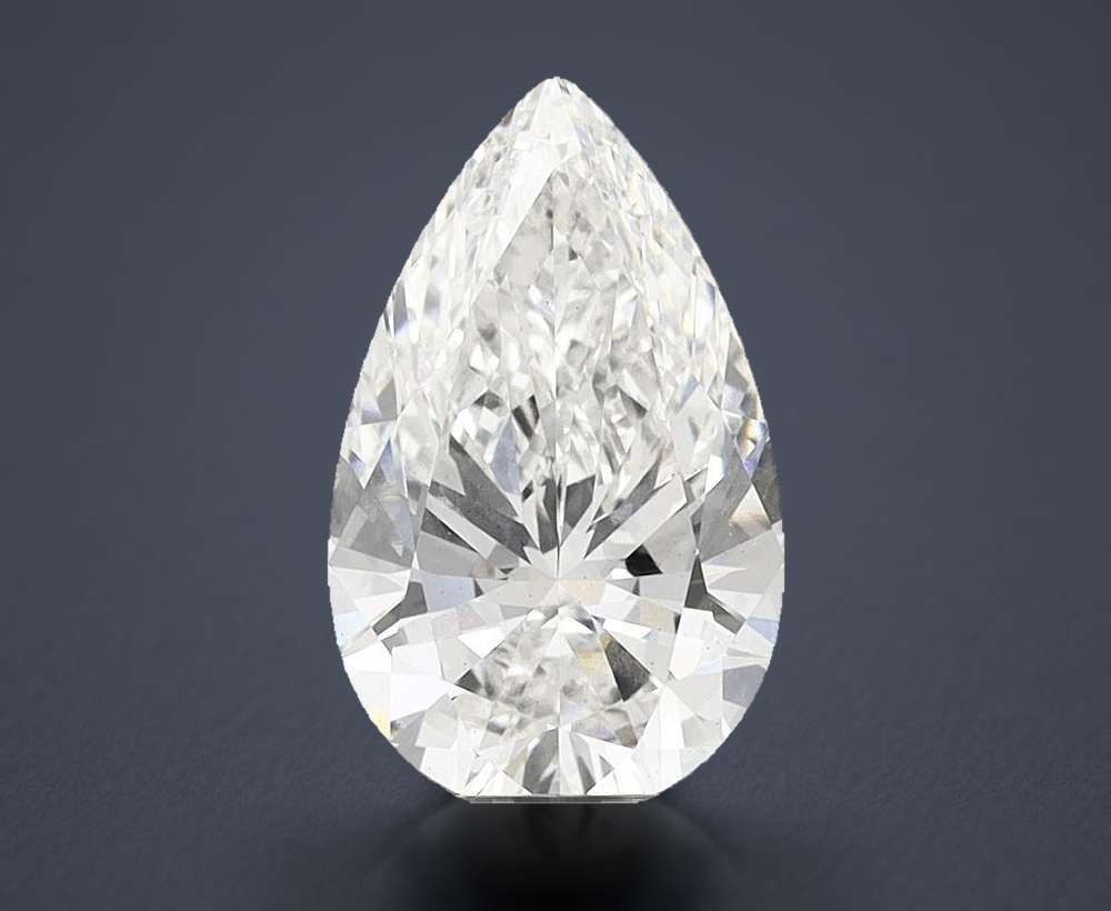 4.53 Carat Pear Lab Diamond