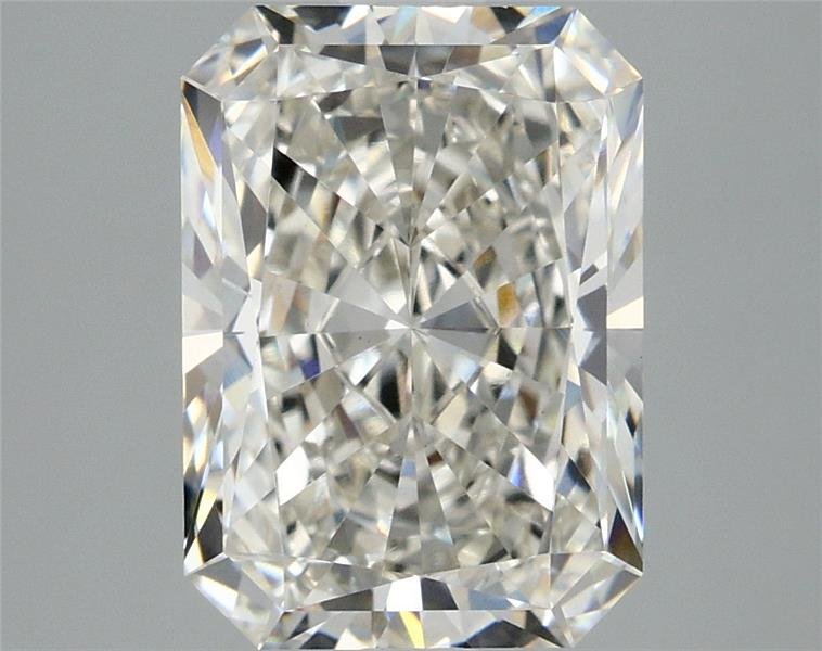 3.12ct H VS1 Rare Carat Ideal Cut Radiant Lab Grown Diamond