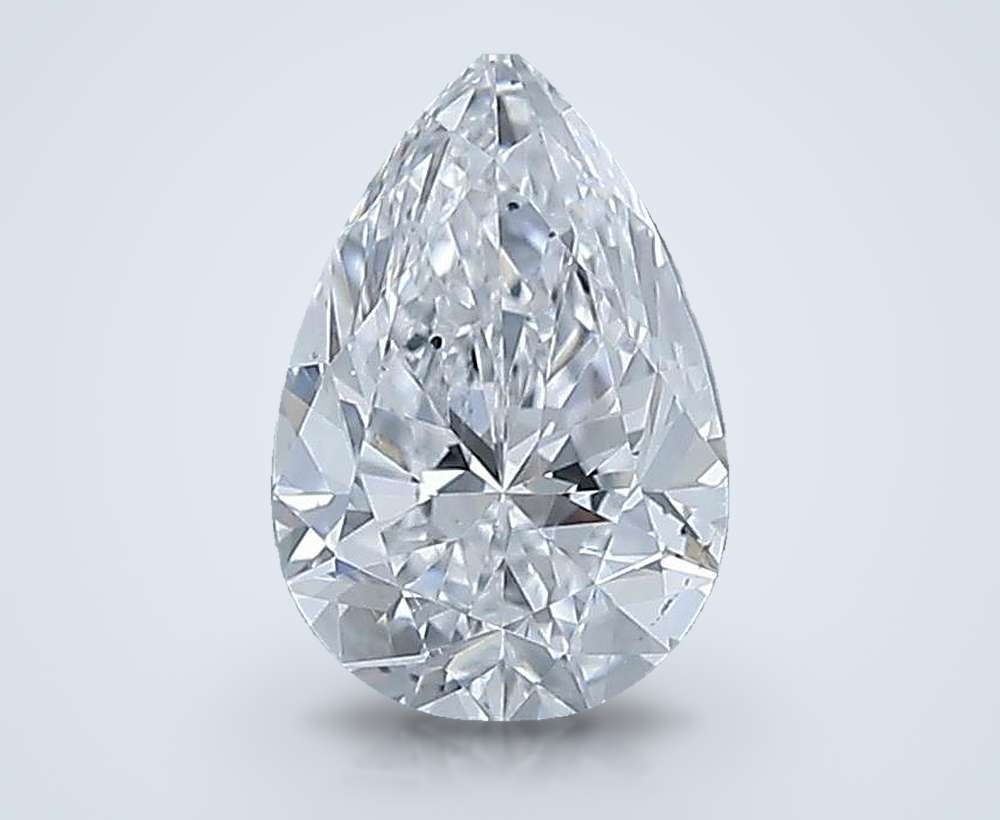 0.70 Carat Pear Natural Diamond