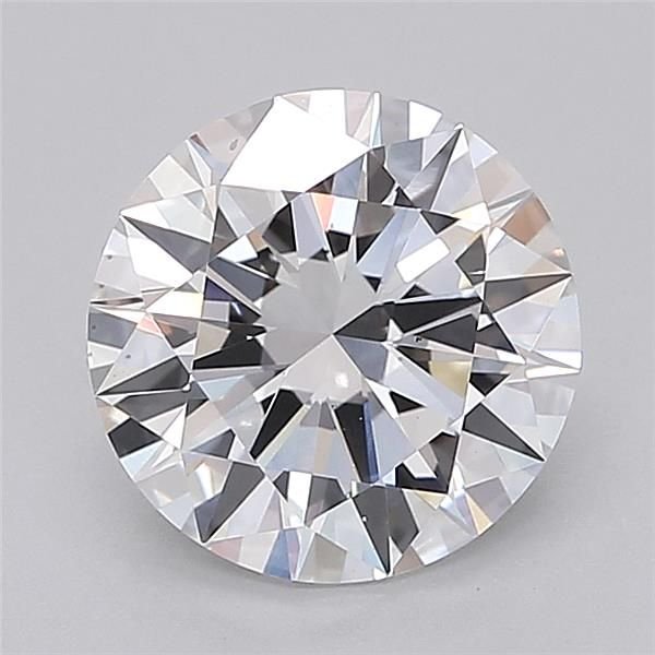 2.51ct D VS2 Excellent Cut Round Lab Grown Diamond