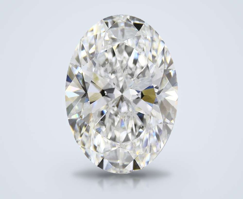 6.79 Carat Oval Lab Diamond