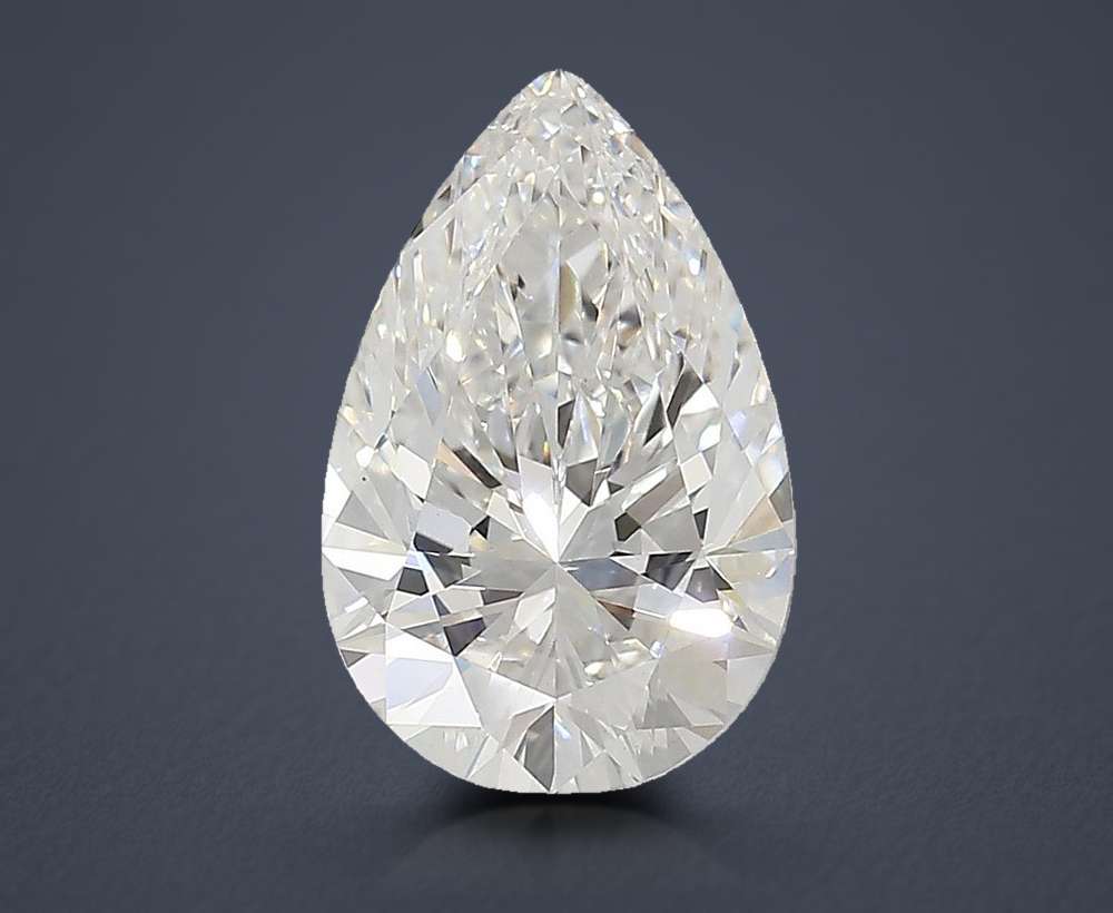 2.62 Carat Pear Lab Diamond