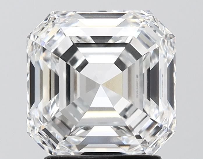 2.58ct E VVS1 Excellent Cut Asscher Lab Grown Diamond