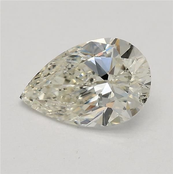 0.90ct H SI2 Rare Carat Ideal Cut Pear Lab Grown Diamond