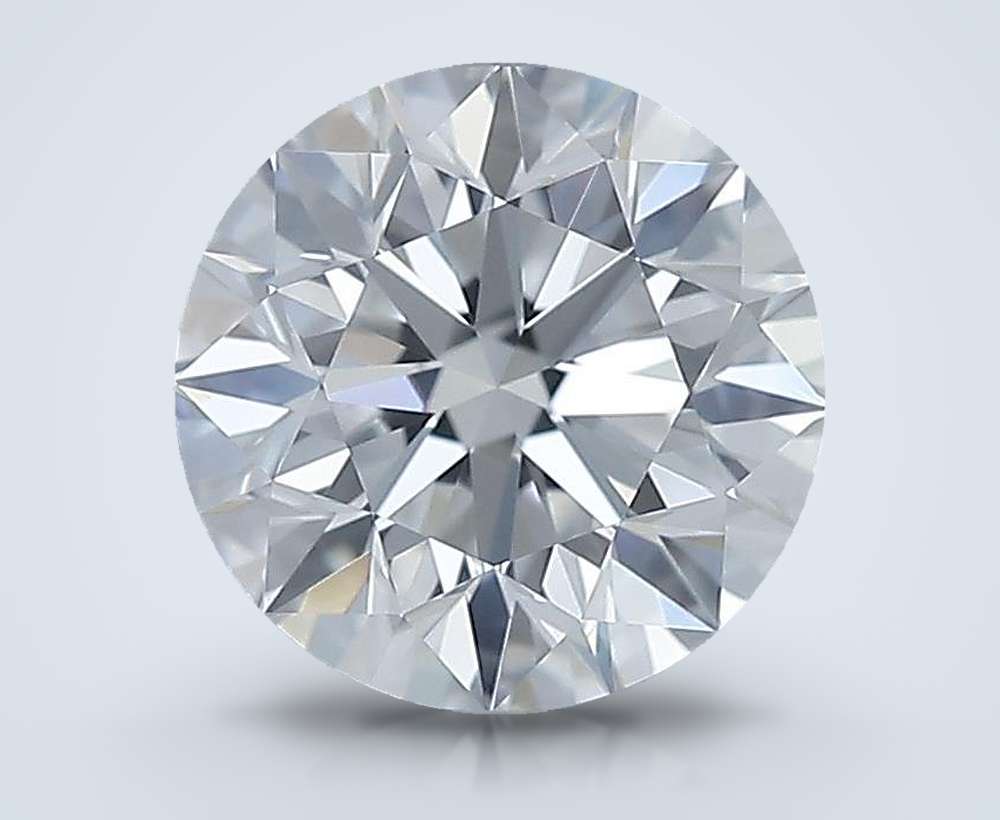 0.90 Carat Round Natural Diamond