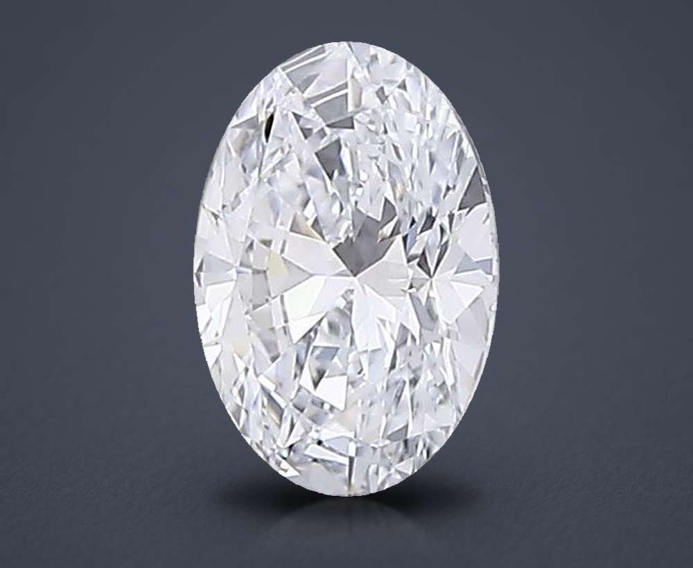 0.81 Carat Oval Lab Diamond