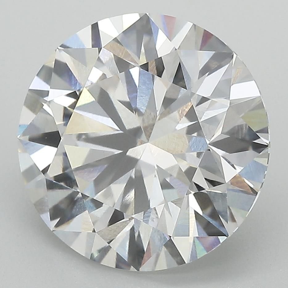 6.33ct F VVS2 Rare Carat Ideal Cut Round Lab Grown Diamond