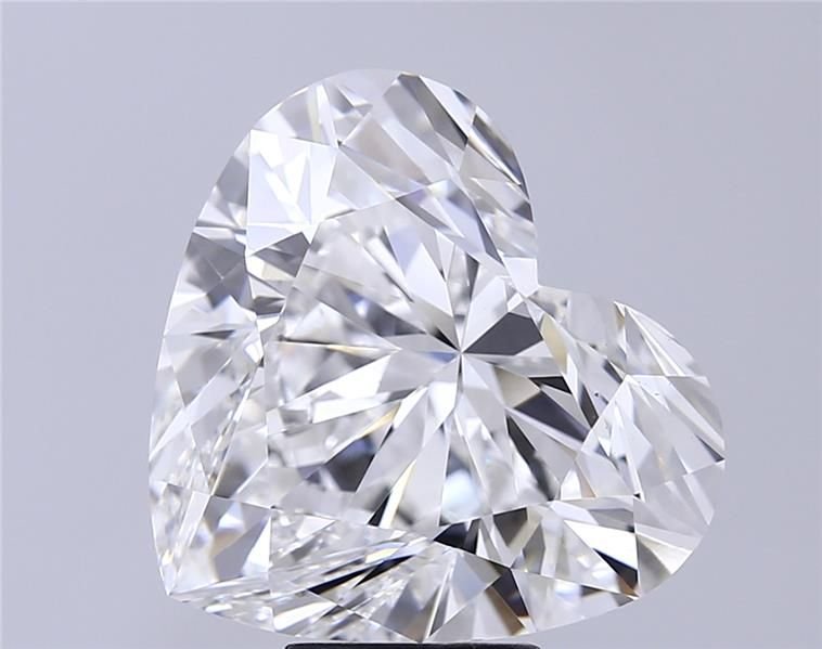 10.03ct F VS1 Rare Carat Ideal Cut Heart Lab Grown Diamond