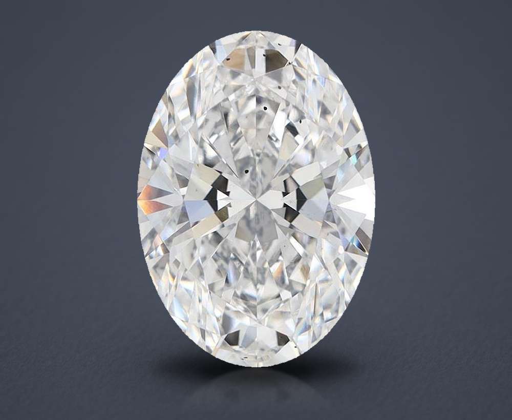 5.19 Carat Oval Lab Diamond