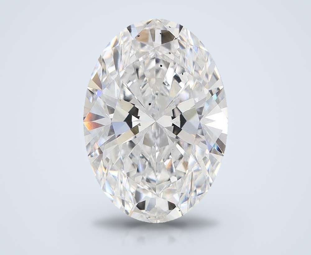 5.19 Carat Oval Lab Diamond