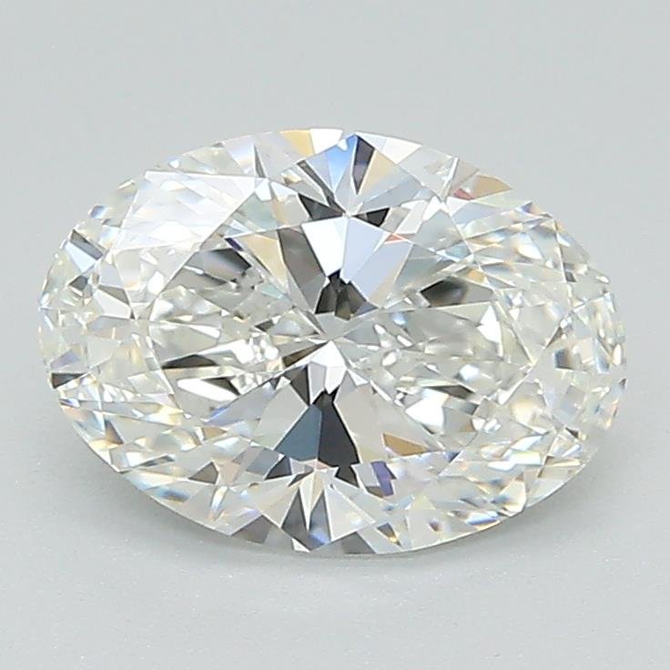1.54ct E VVS2 Rare Carat Ideal Cut Oval Lab Grown Diamond