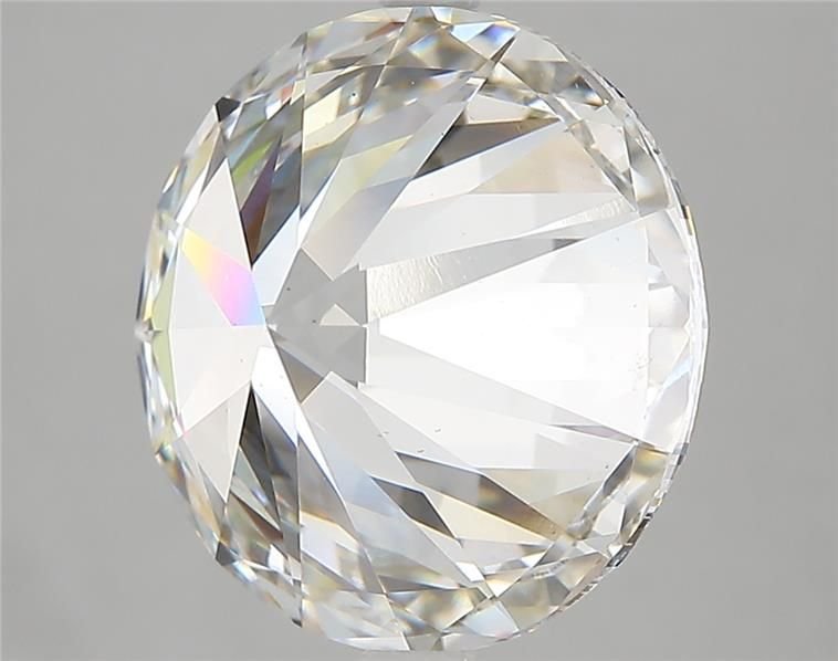 7.03ct I VS2 Excellent Cut Round Lab Grown Diamond