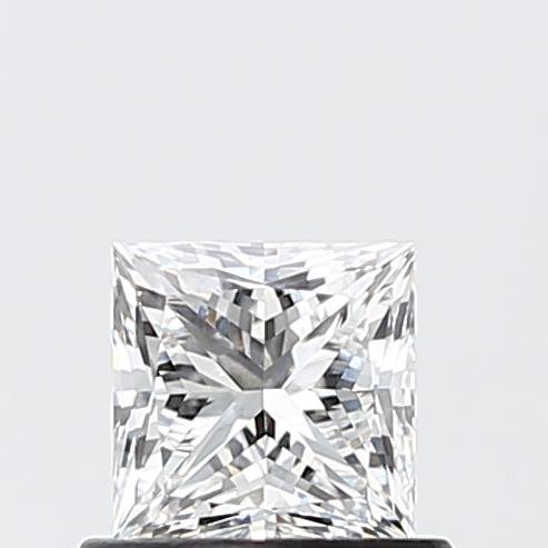 0.75ct D VVS2 Rare Carat Ideal Cut Princess Lab Grown Diamond