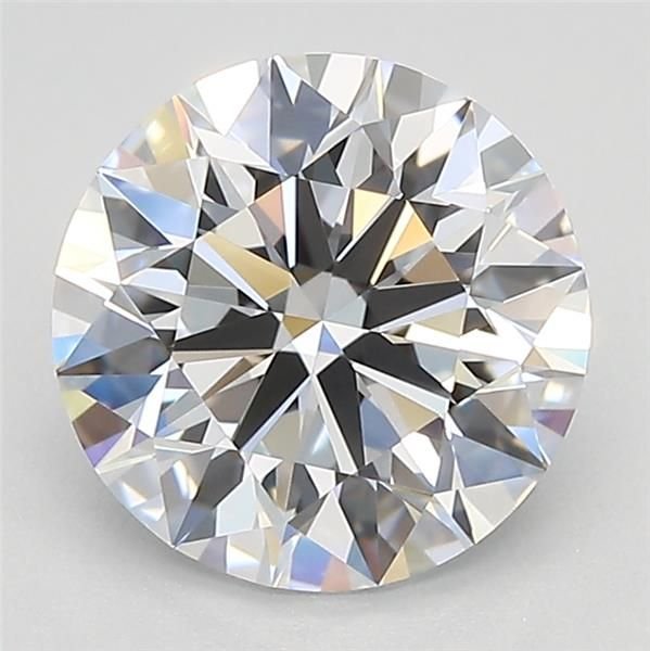 1.63ct E VVS2 Rare Carat Ideal Cut Round Lab Grown Diamond