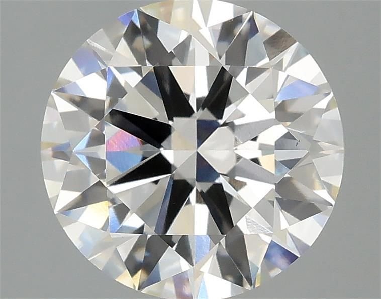 3.01ct H VS1 Rare Carat Ideal Cut Round Lab Grown Diamond